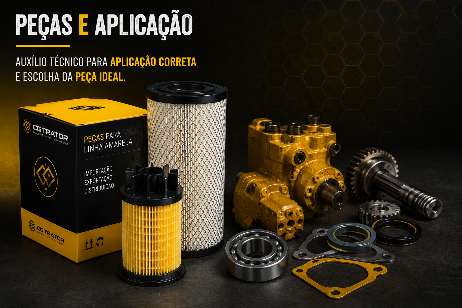 Peças e aplicação